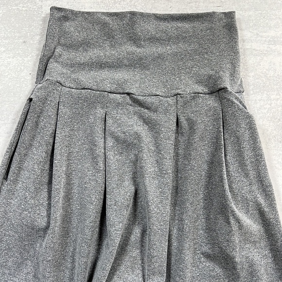 Port de Bras Jazmin pants gray jersey sz S/M super soft haram pleated - Picture 5 of 7
